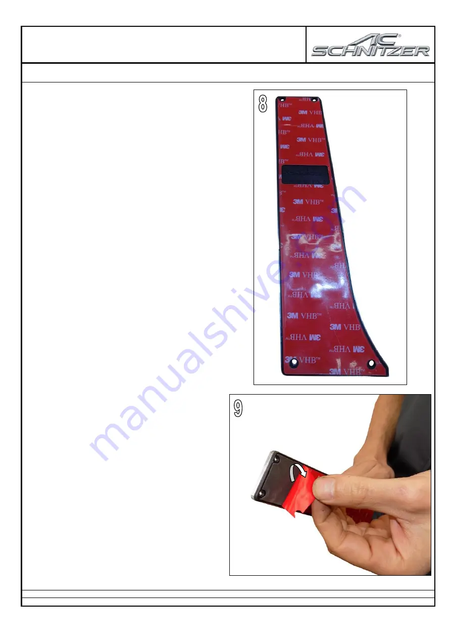 AC Schnitzer DKG Fitting Instructions Manual Download Page 7