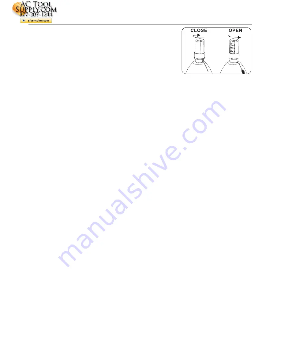 AC Tool Supply RH350 User Manual Download Page 3