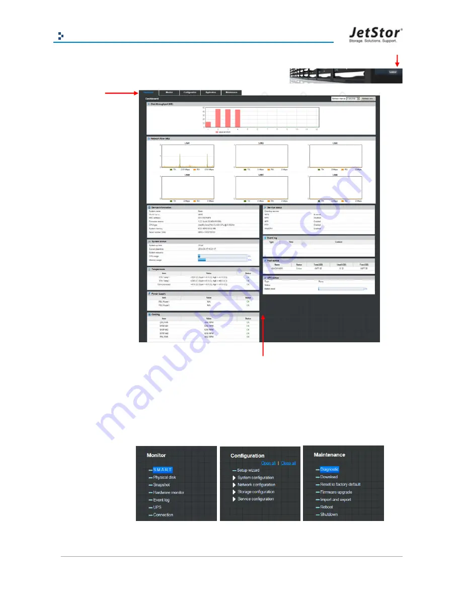 AC&NC JetStor NAS 724UX User Manual Download Page 28