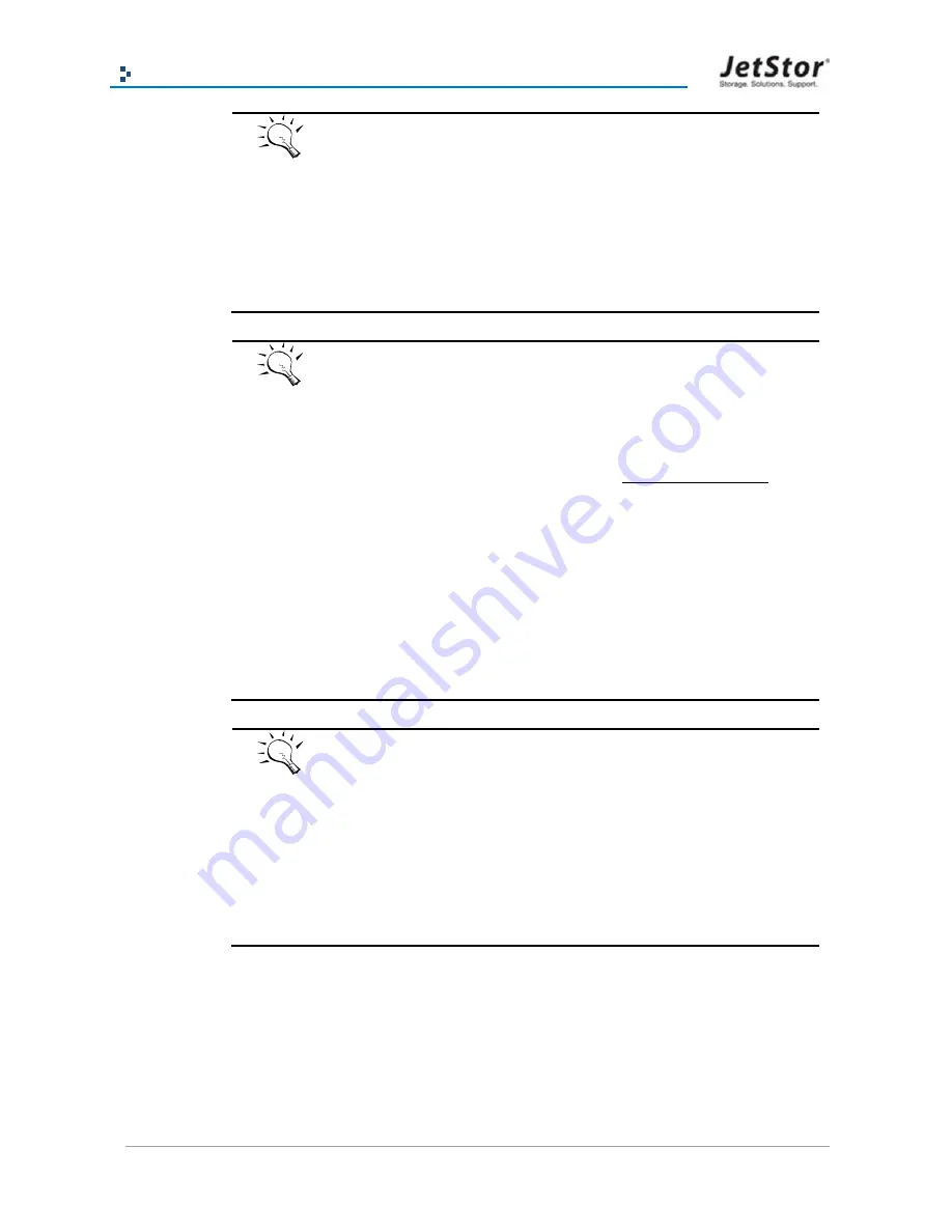 AC&NC JetStor NAS 724UX User Manual Download Page 66