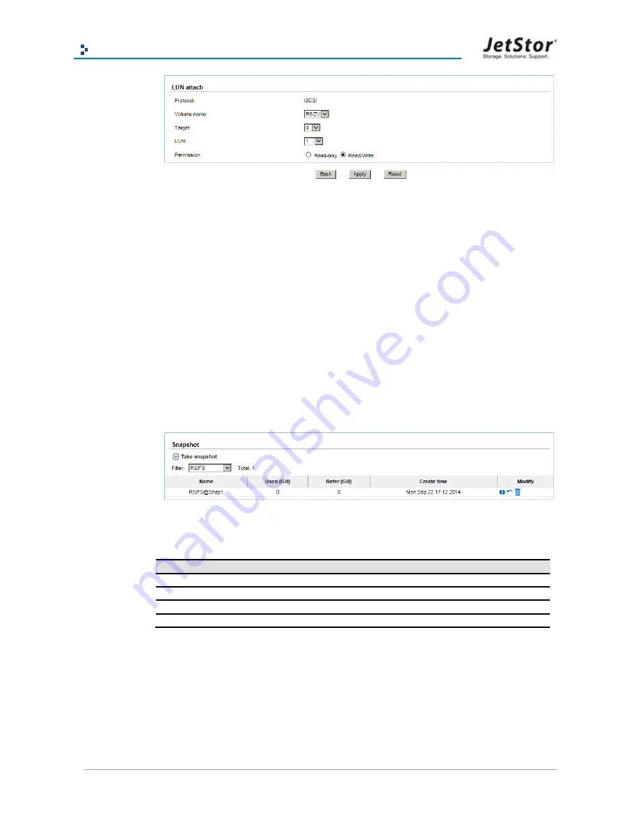 AC&NC JetStor NAS 724UX User Manual Download Page 75