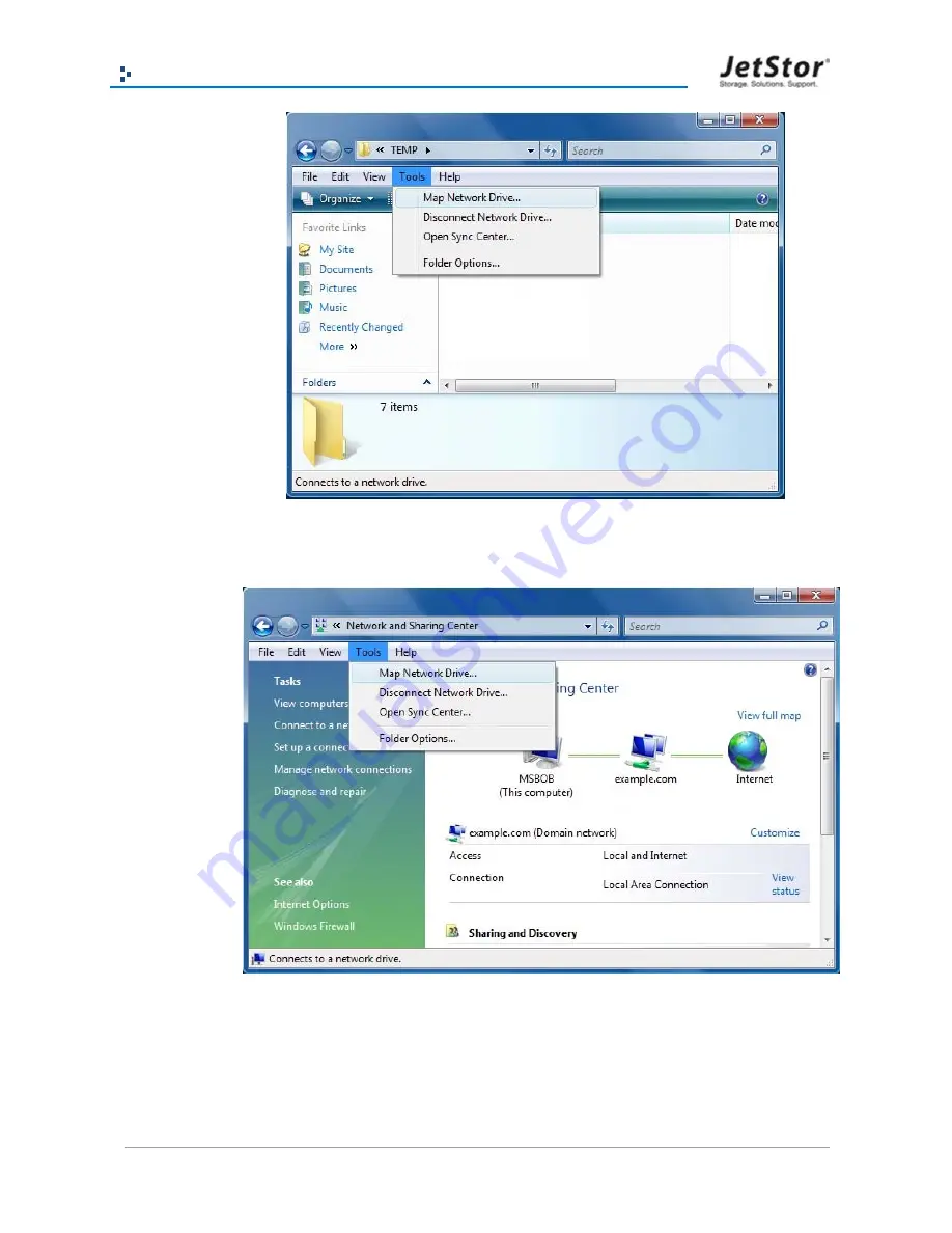 AC&NC JetStor NAS 724UX User Manual Download Page 106