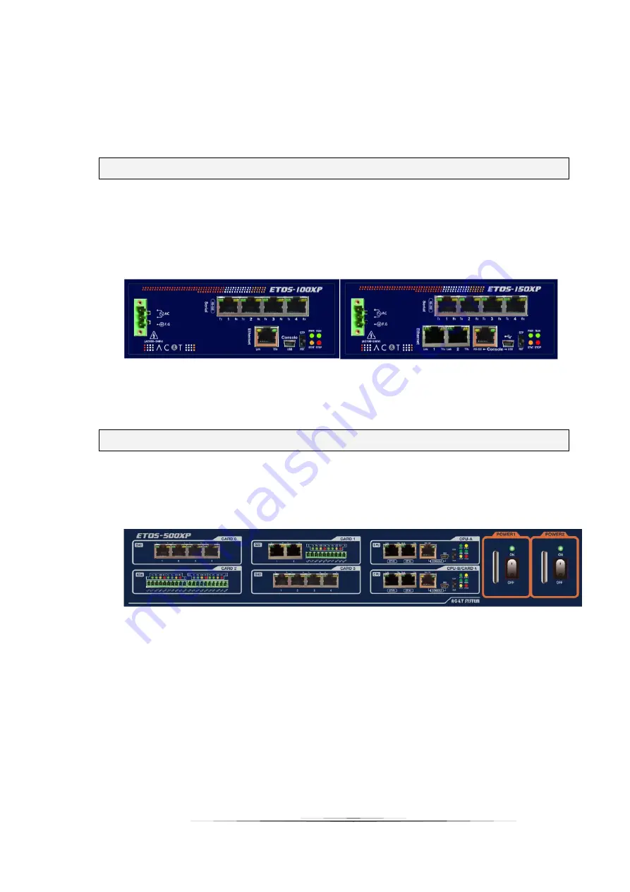 AC&T System ETOS-XP Series Скачать руководство пользователя страница 25