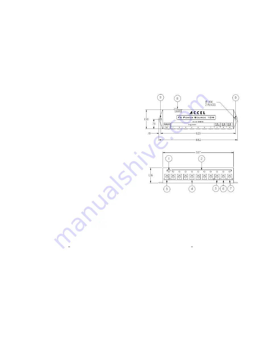 Accel FX Power Source 10M User Manual Download Page 2