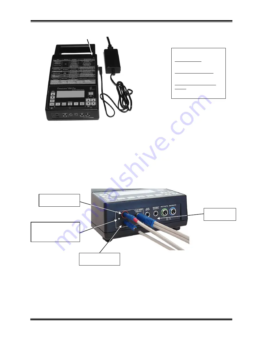 Accelerated Care Plus Neuroprobe 500 Pro User Manual Download Page 33