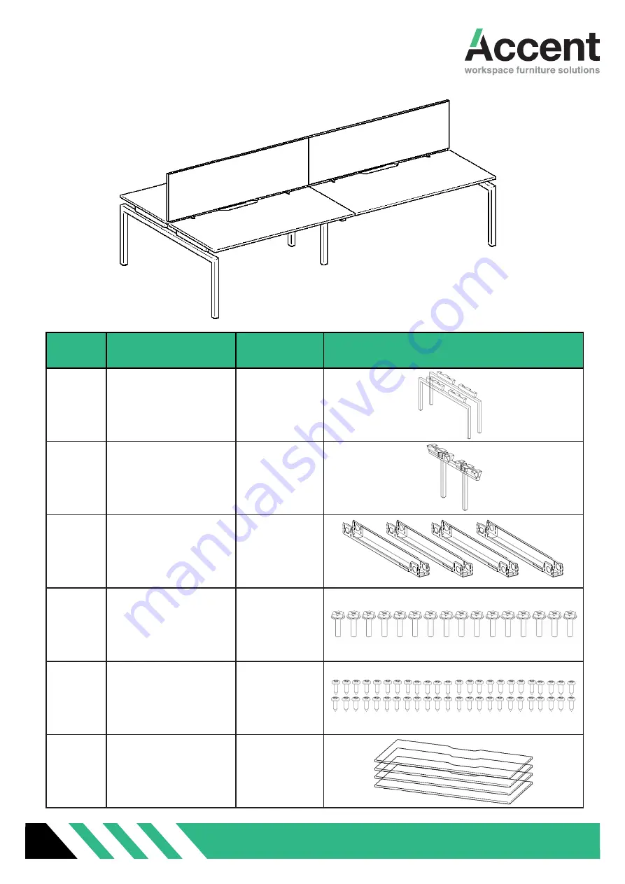 Accent BALANCE DESK Скачать руководство пользователя страница 10