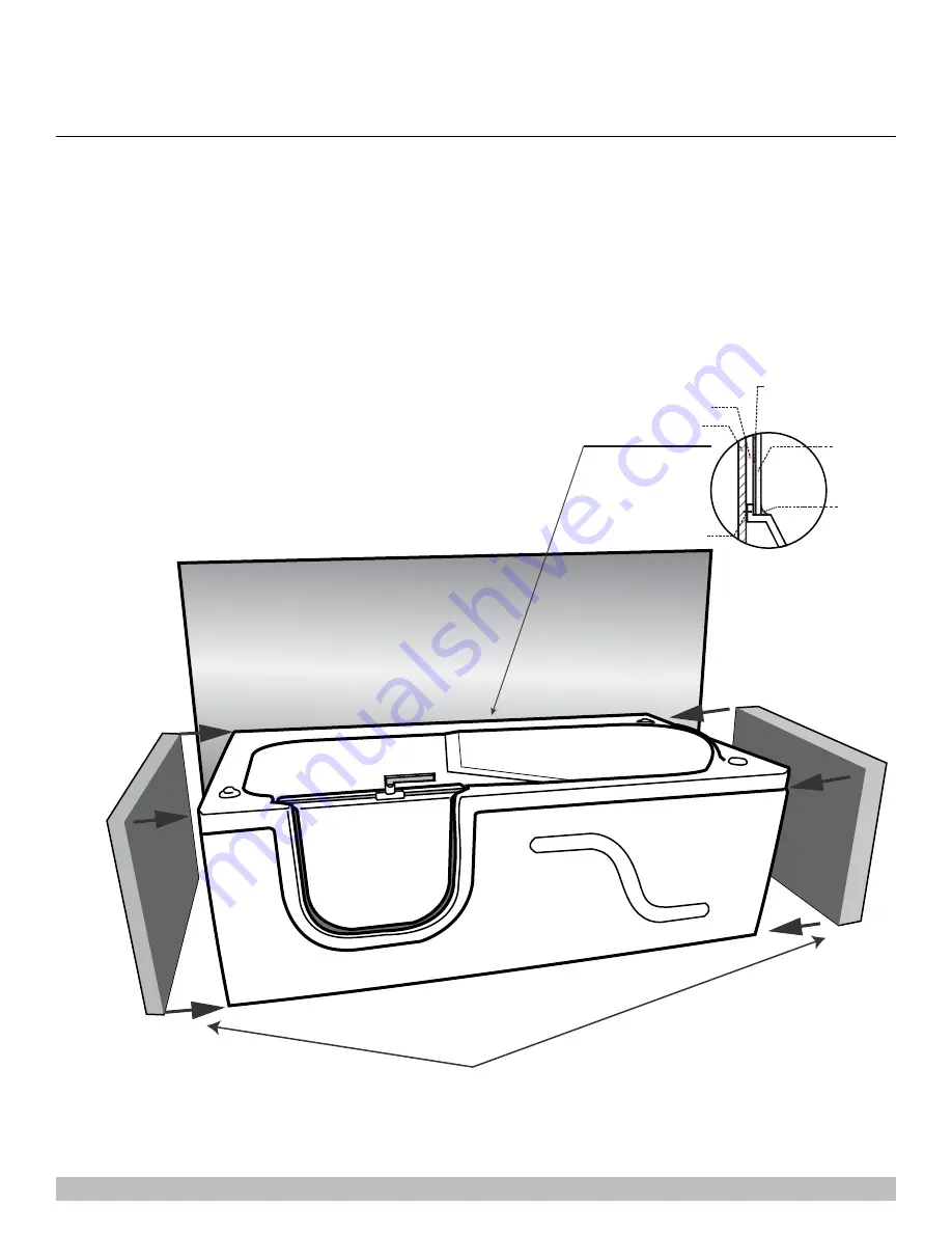 Access Tubs 3060SI HYDRO Скачать руководство пользователя страница 14