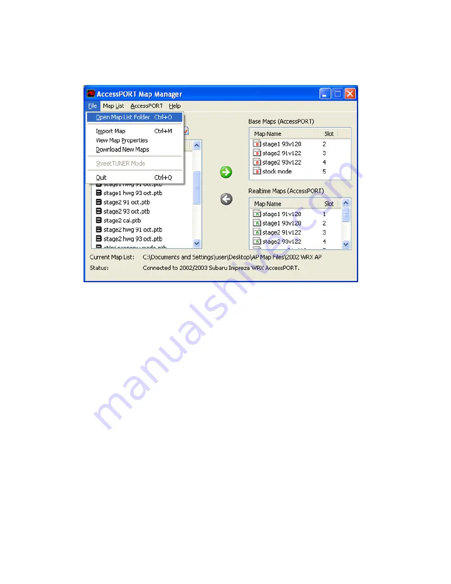 AccessECU WRX 2002 User Manual Download Page 38