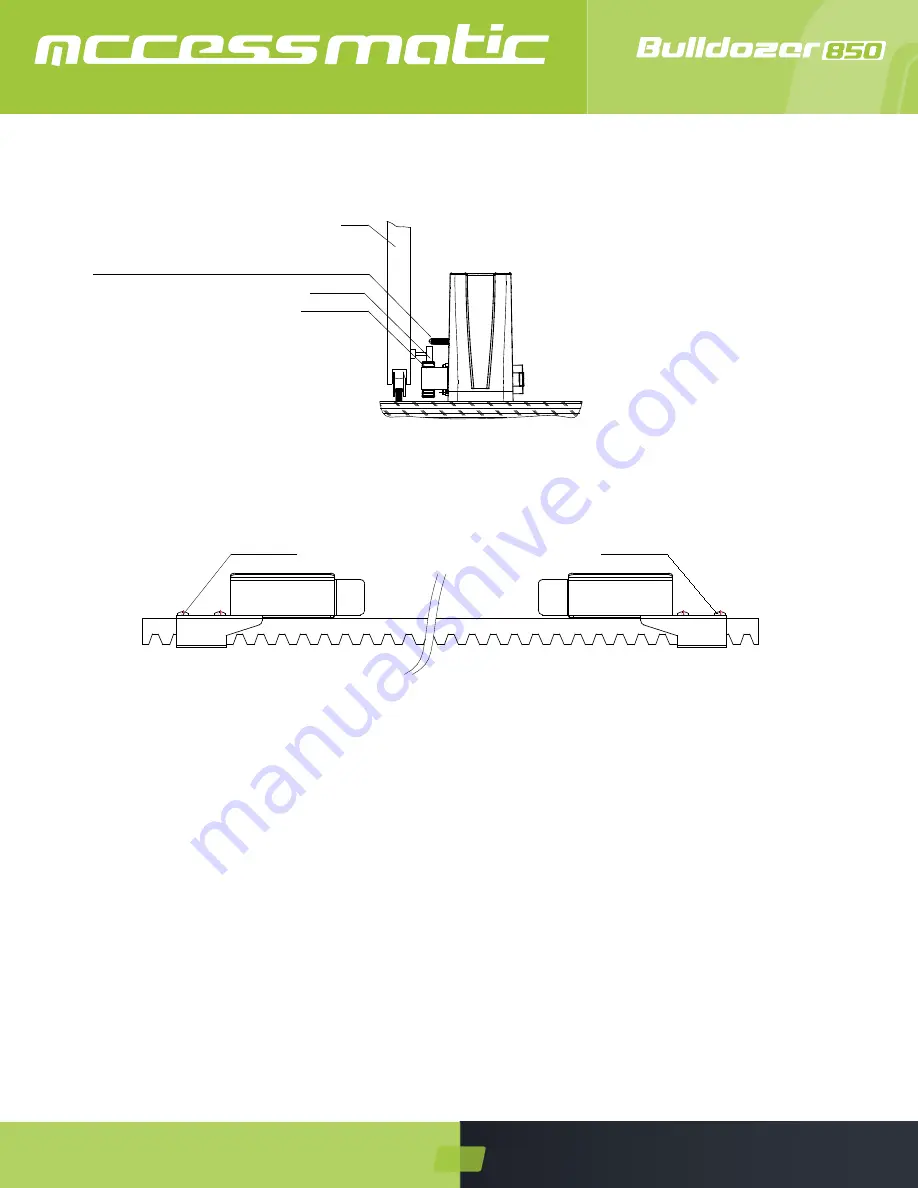 Accessmatic Bulldozer 850 Manual Download Page 11