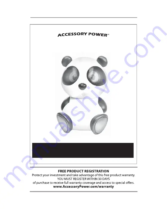 Accessory Power Mama Panda Pal User Manual Download Page 1