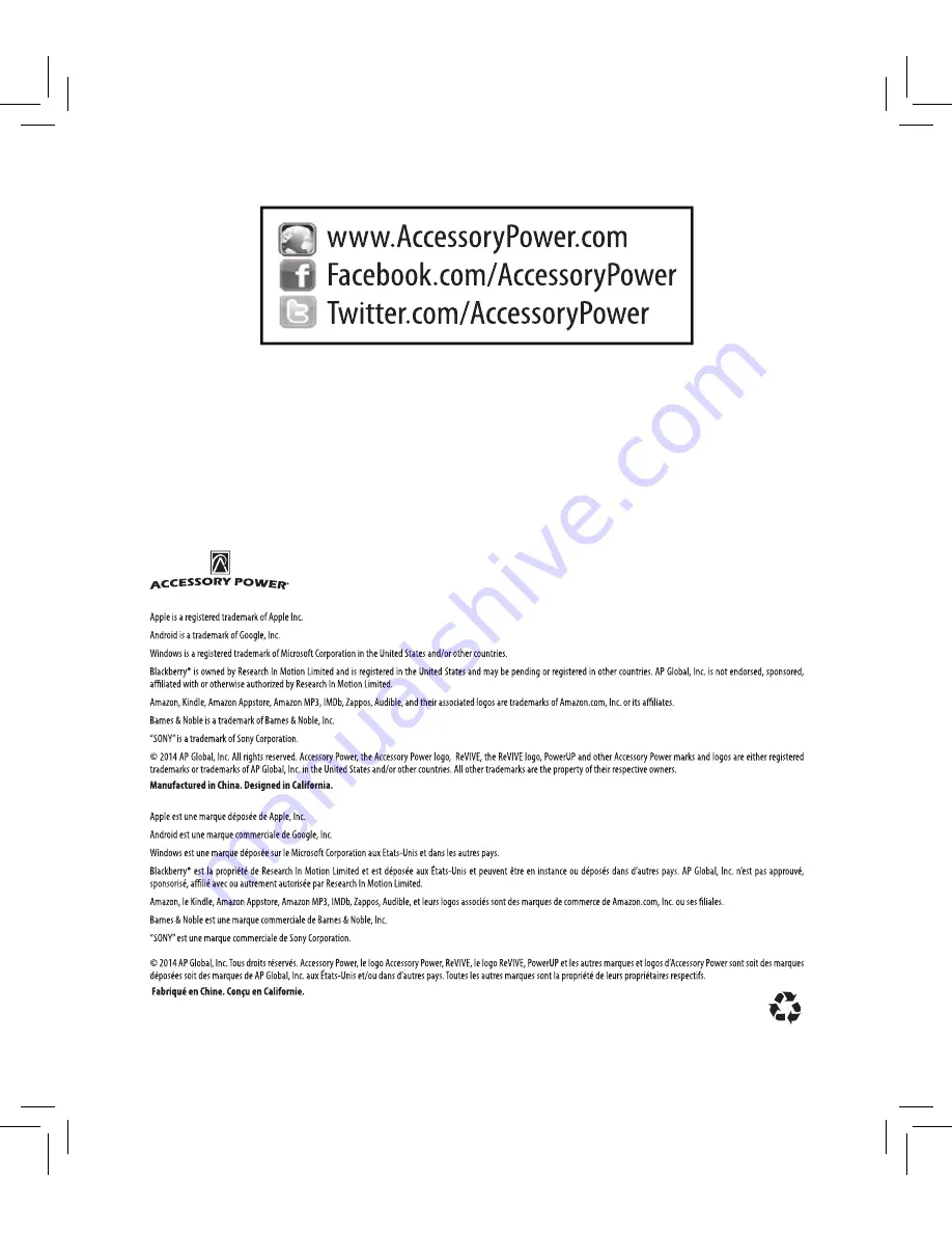 Accessory Power ReVIVE PowerUP NG6 CHPUNG6100BKUS Operating Instructions Manual Download Page 7