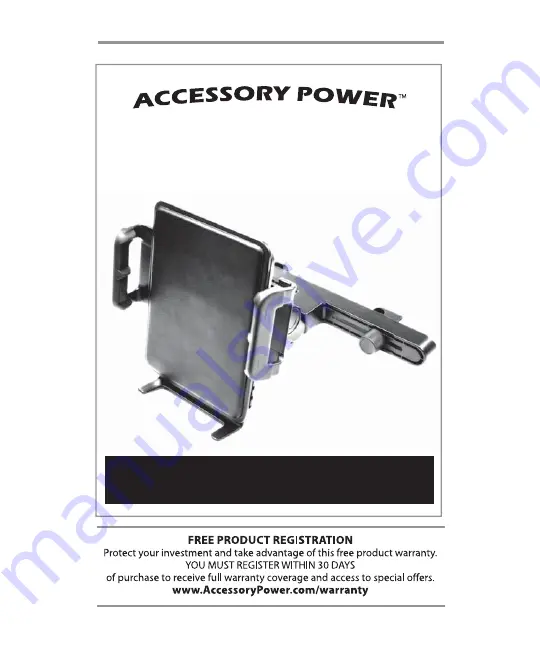 Accessory Power TabGRAB Instruction Manual Download Page 1