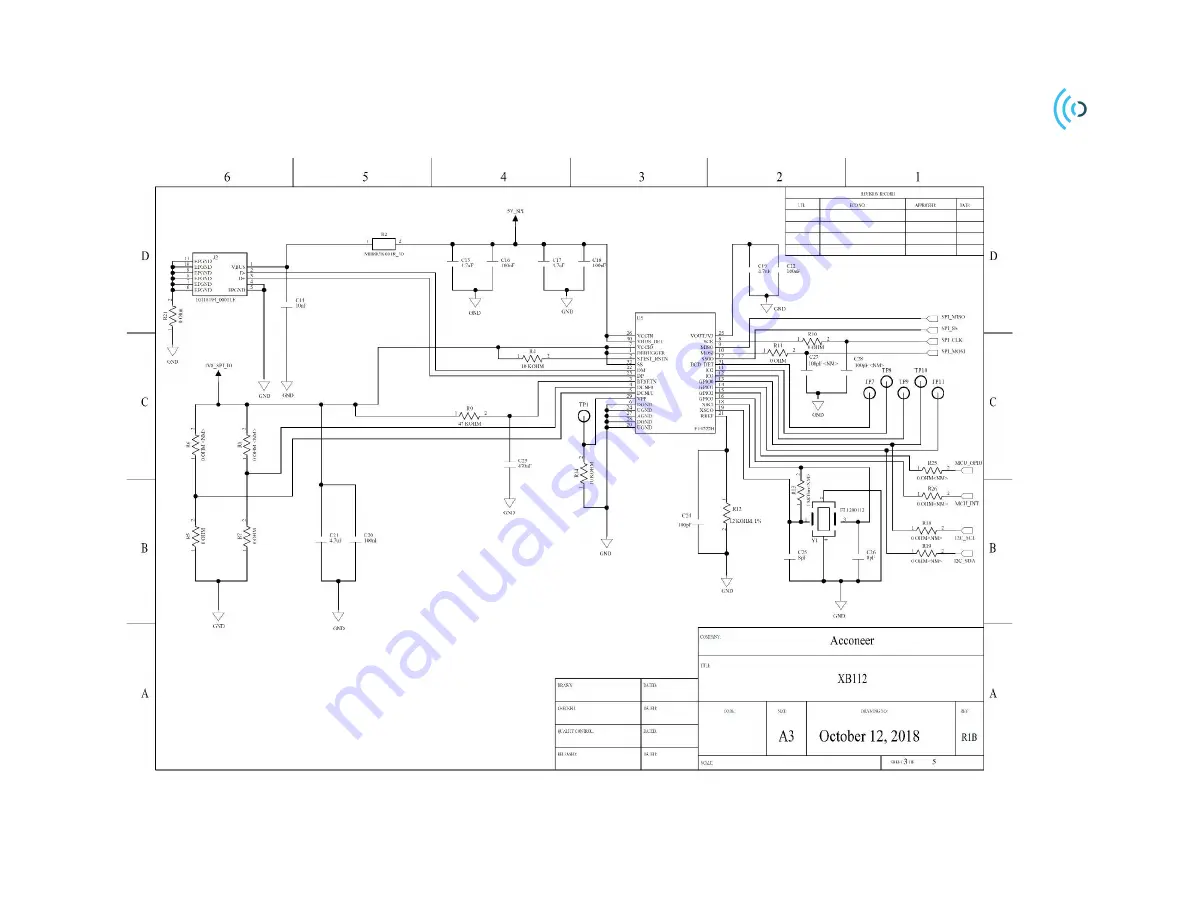 Acconeer XM112 Hardware User'S Manual Download Page 12