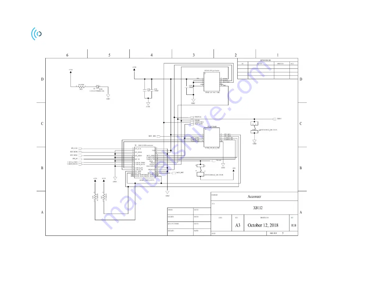 Acconeer XM112 Hardware User'S Manual Download Page 13