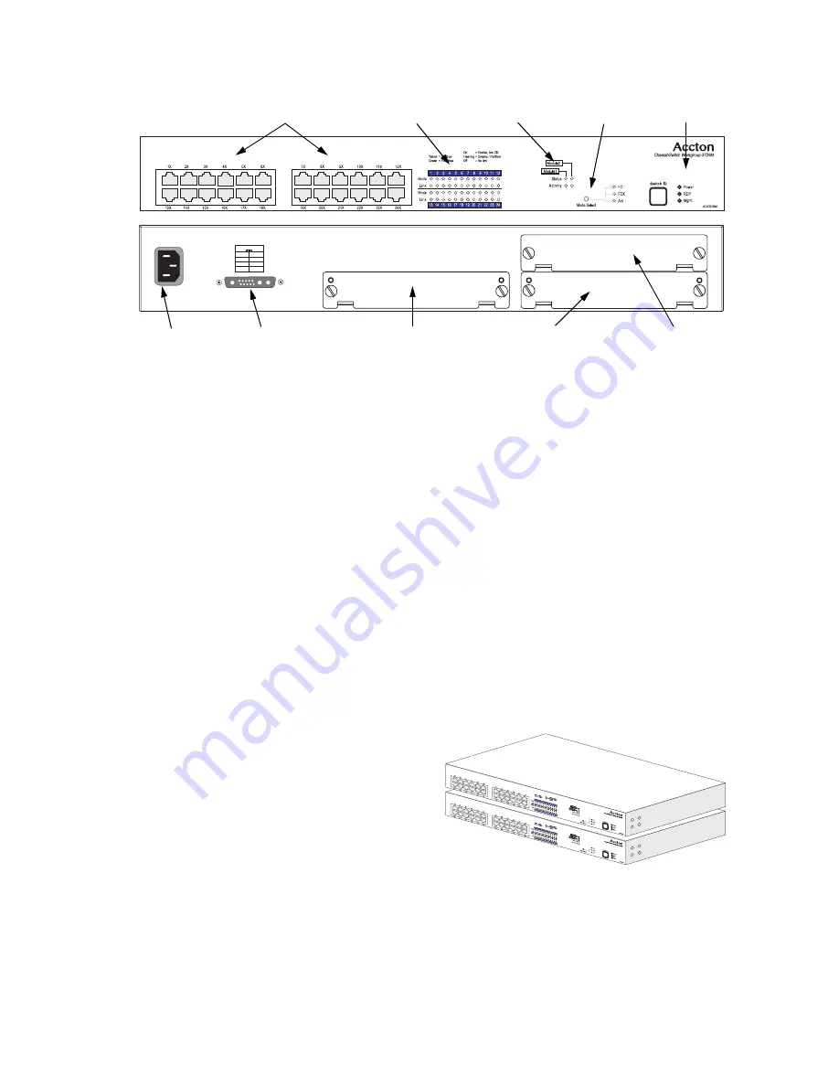 Accton Technology CheetahSwitch Workgroup-3726M Quick Installation Manual Download Page 11