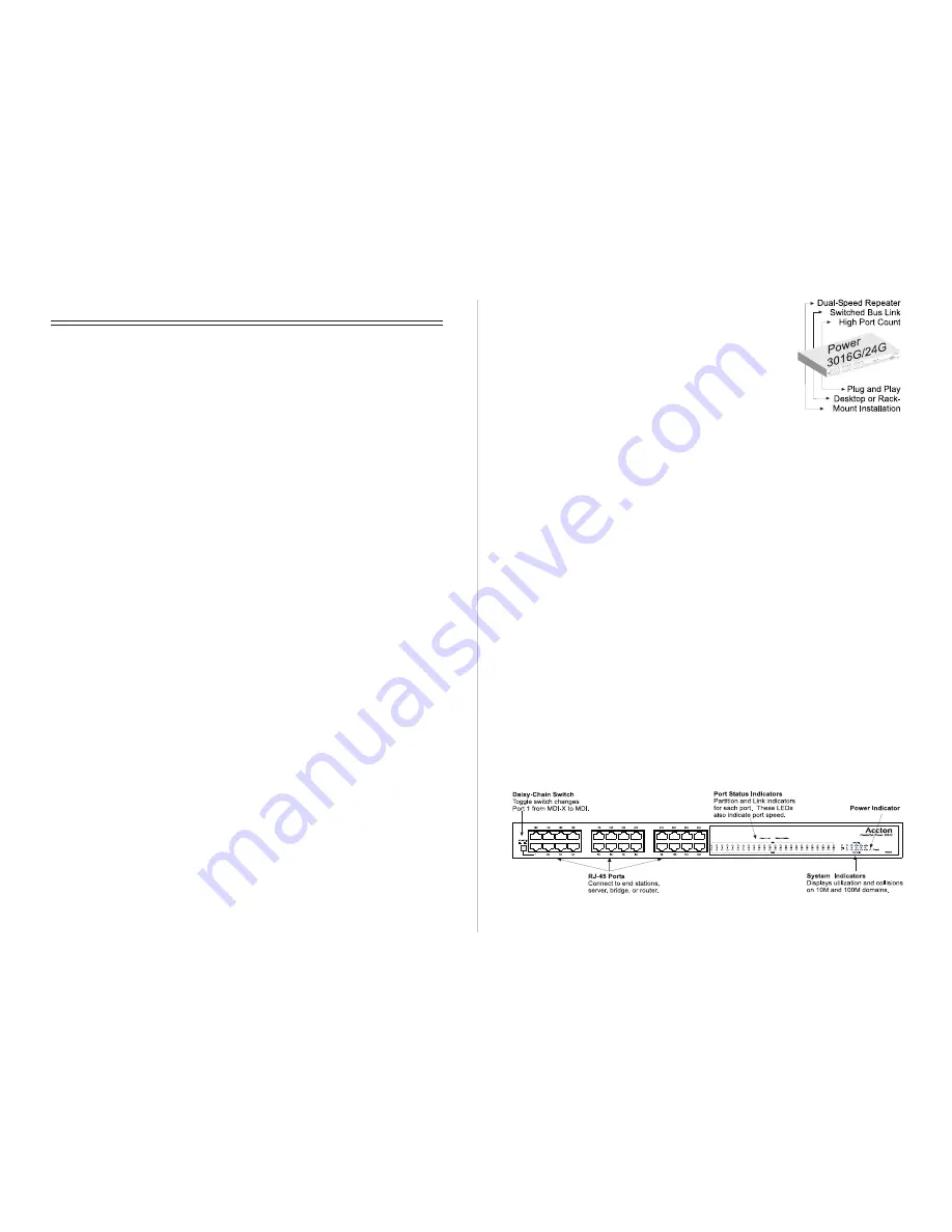 Accton Technology EH3016G Quick Installation Manual Download Page 3