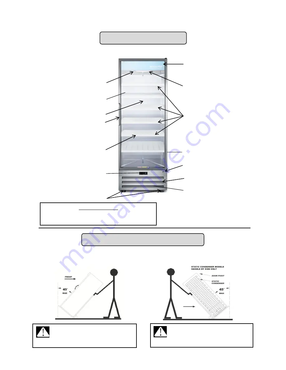 Accucold ACR1415 Series Instruction Manual Download Page 6