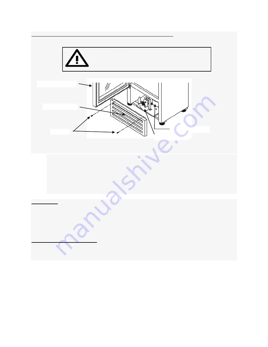 Accucold ACR1415 Series Instruction Manual Download Page 25