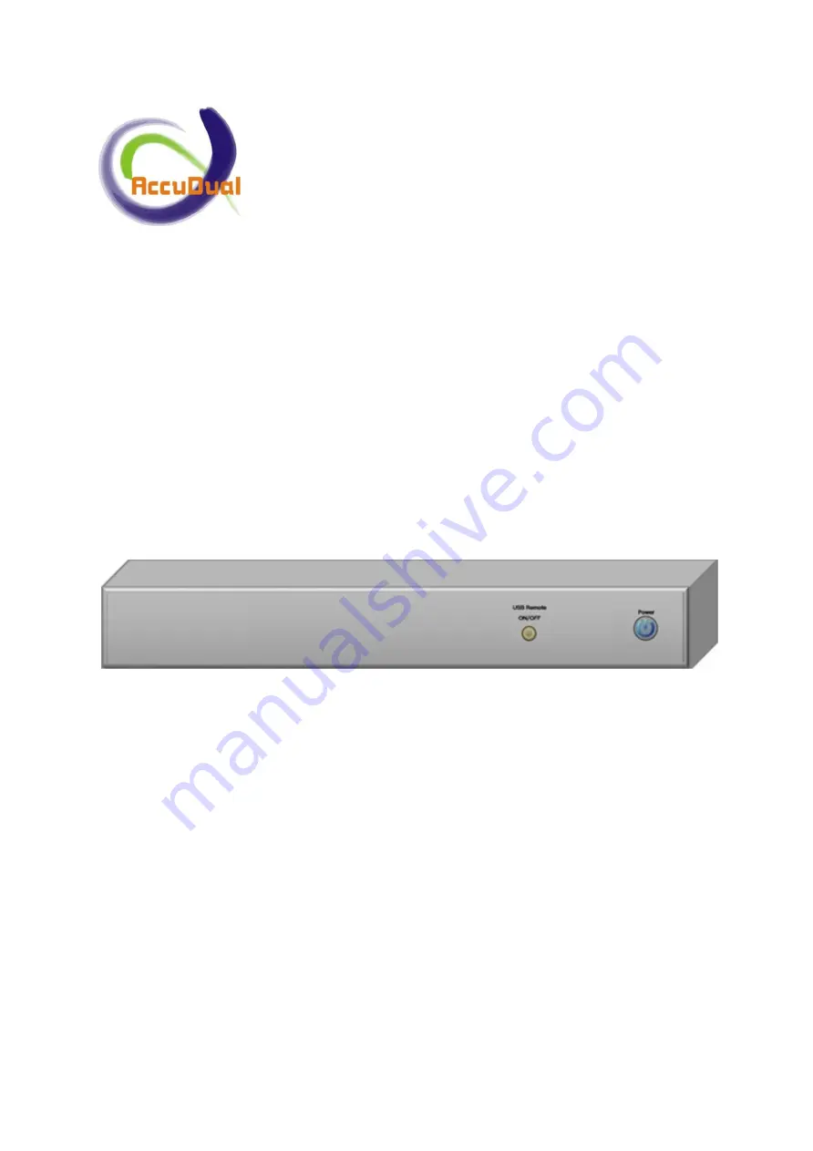 AccuDual ACD-52300 User Manual Download Page 1