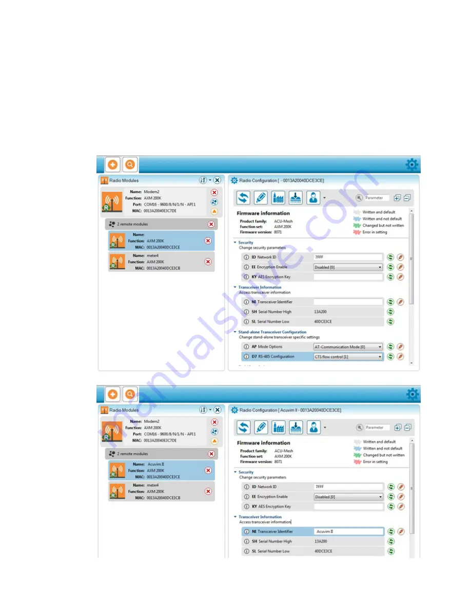 AccuEnergy AcuMesh Wireless RS485 Скачать руководство пользователя страница 19