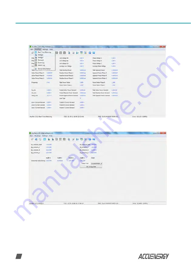 AccuEnergy AcuRev 1310 Series User Manual Download Page 52