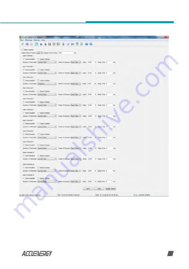 AccuEnergy AcuRev 1310 Series User Manual Download Page 61