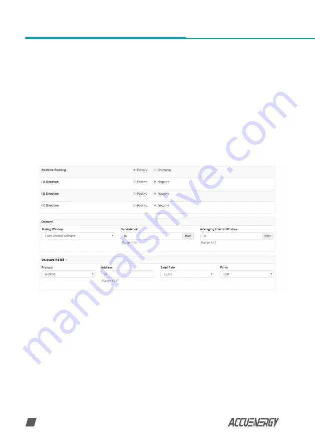 AccuEnergy AXM-WEB2 User Manual Download Page 58