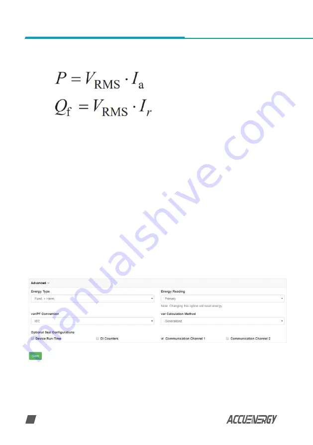 AccuEnergy AXM-WEB2 User Manual Download Page 62