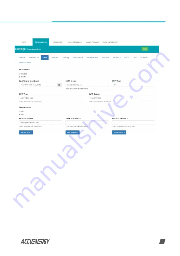 AccuEnergy AXM-WEB2 User Manual Download Page 83