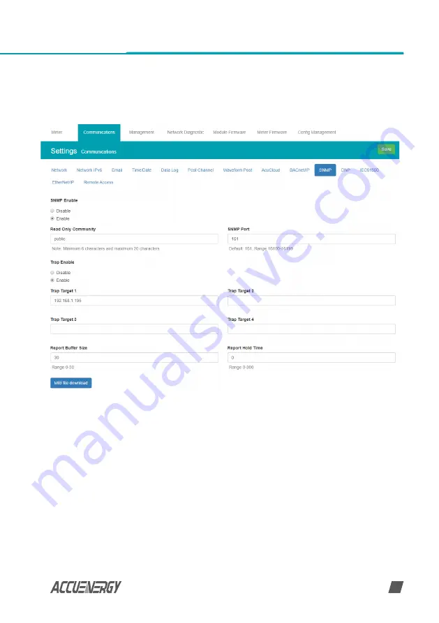 AccuEnergy AXM-WEB2 User Manual Download Page 101