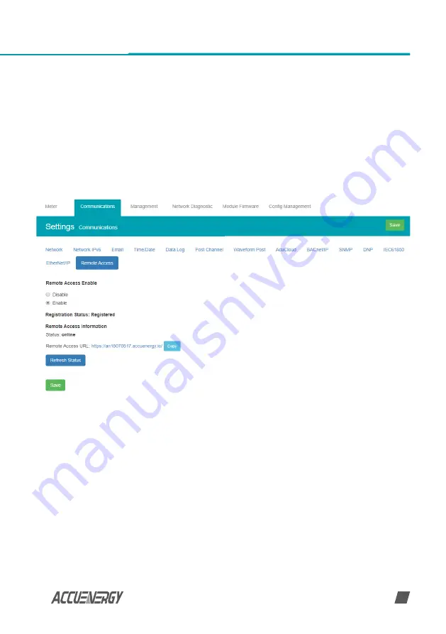 AccuEnergy AXM-WEB2 User Manual Download Page 109