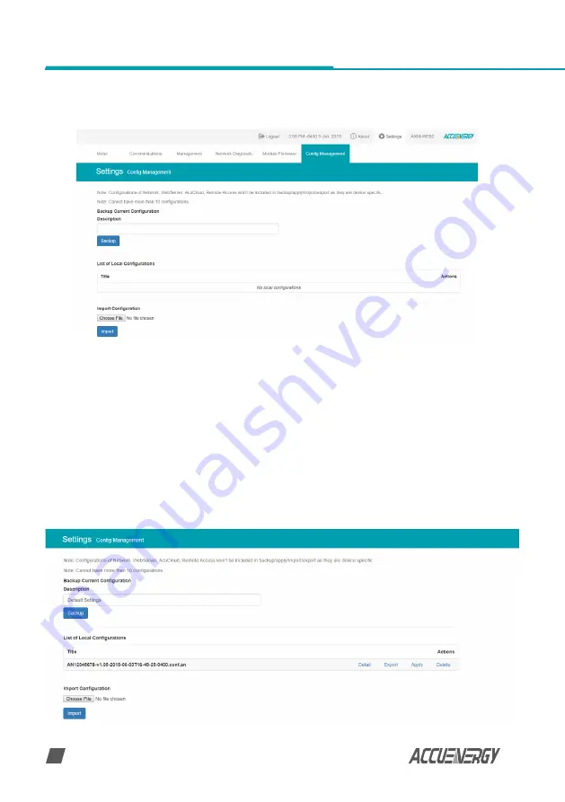 AccuEnergy AXM-WEB2 User Manual Download Page 128