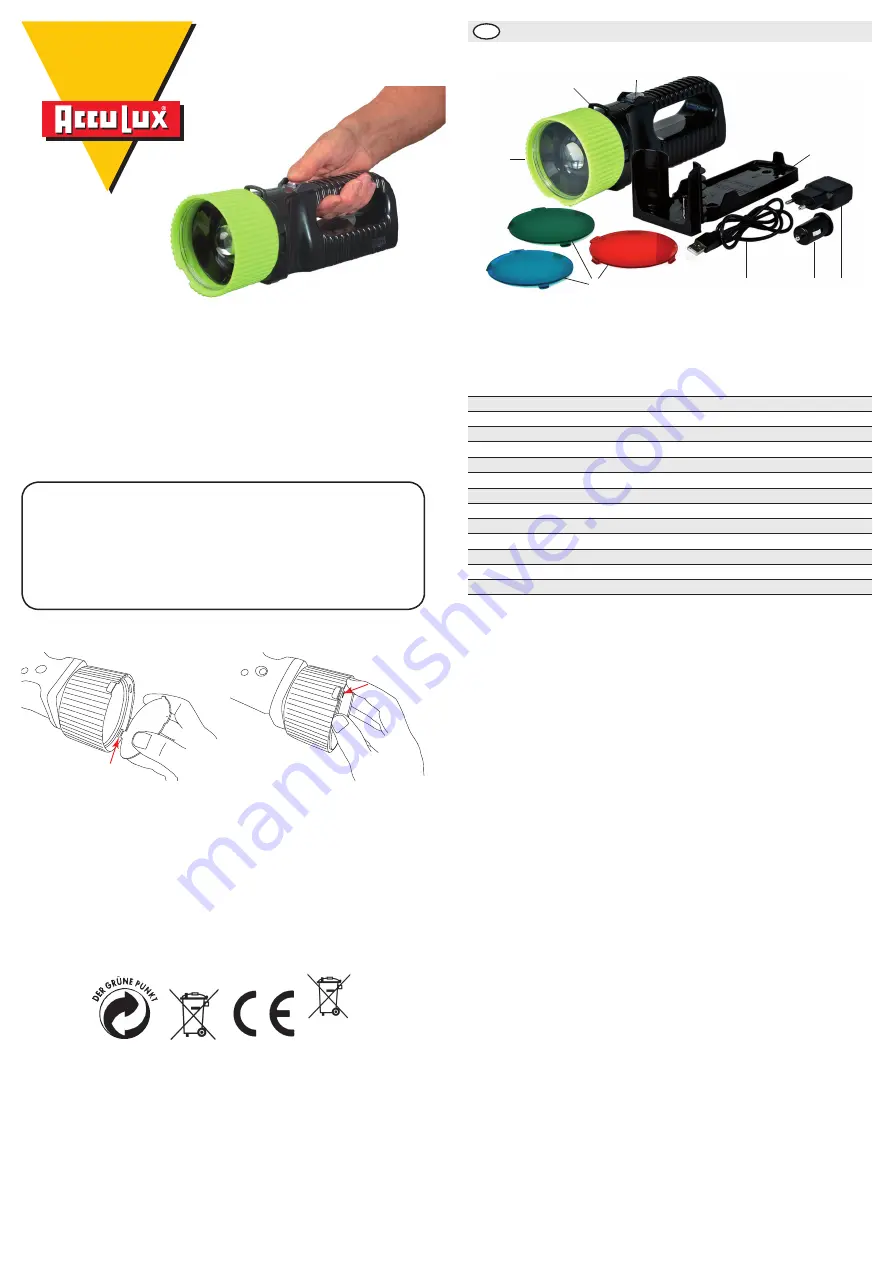 AccuLux UniLux PRO Instructions For Use Download Page 1