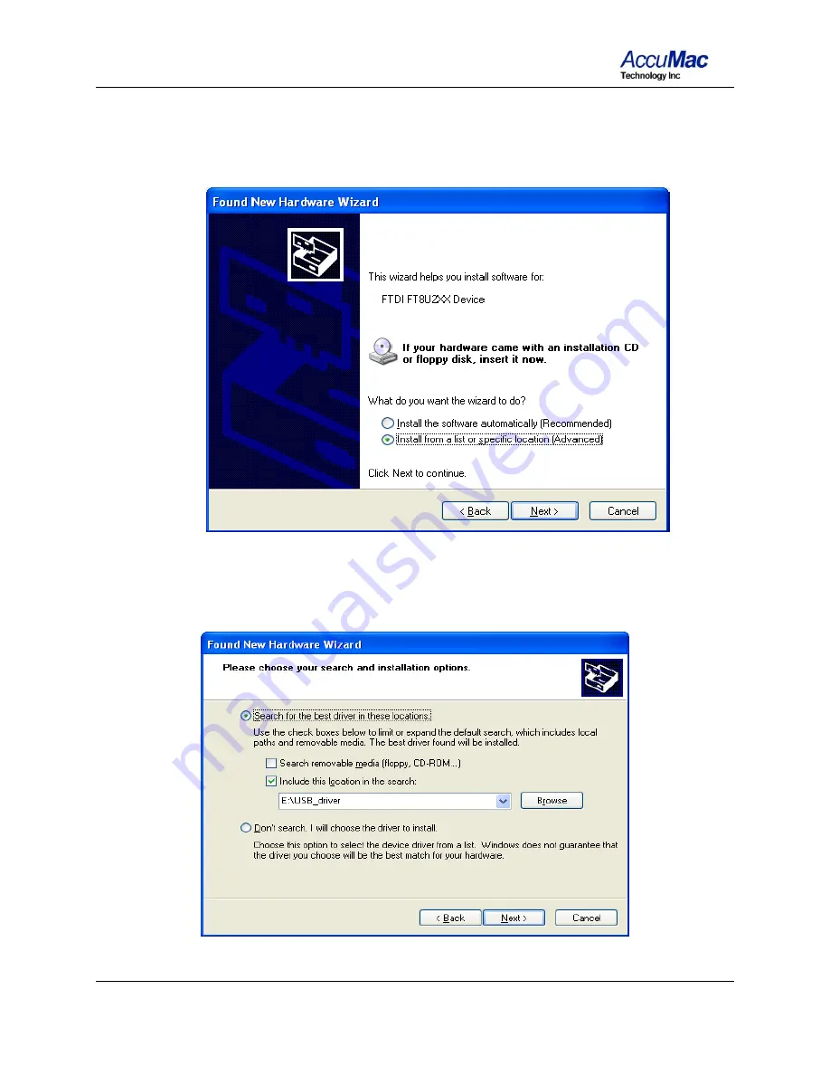 AccuMac AM8040 User Manual Download Page 38