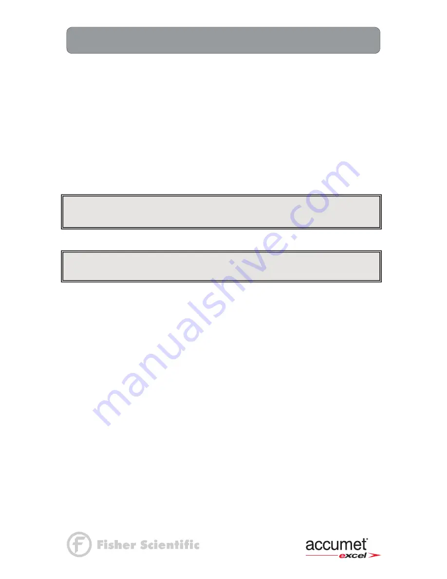 Accumet XL 20 User Manual Download Page 179