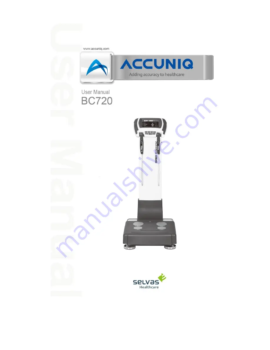 Accuniq BC720 User Manual Download Page 1