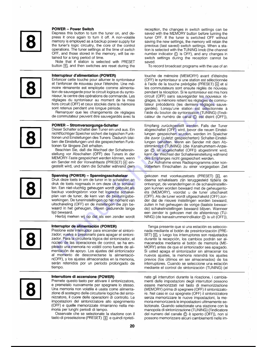 Accuphase T-11 Instruction Manual Download Page 22