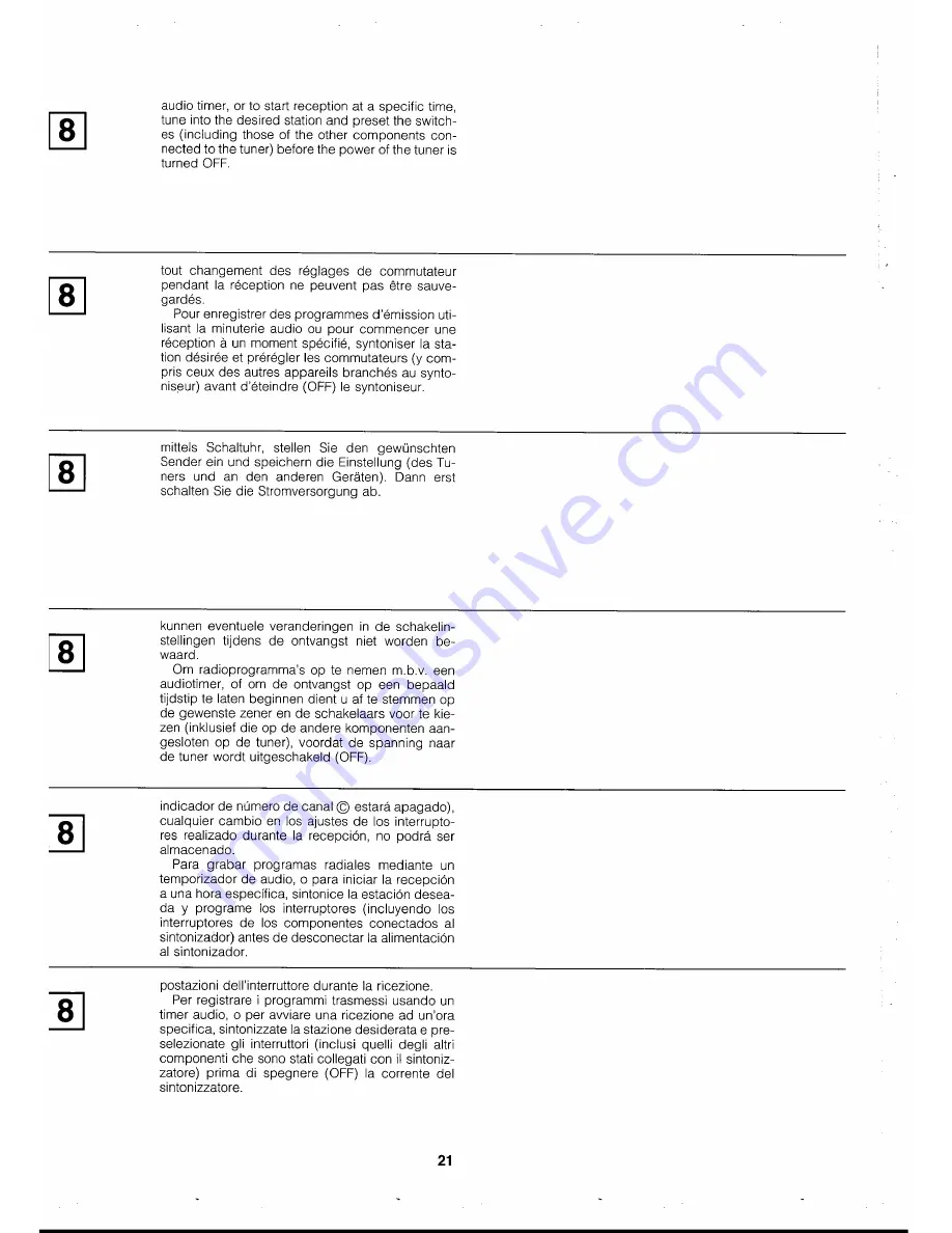 Accuphase T-11 Instruction Manual Download Page 23