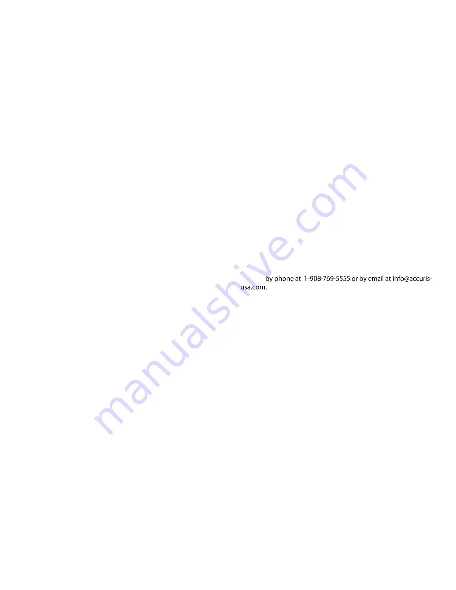 Accuris E2301 Series Operating Manual Download Page 3