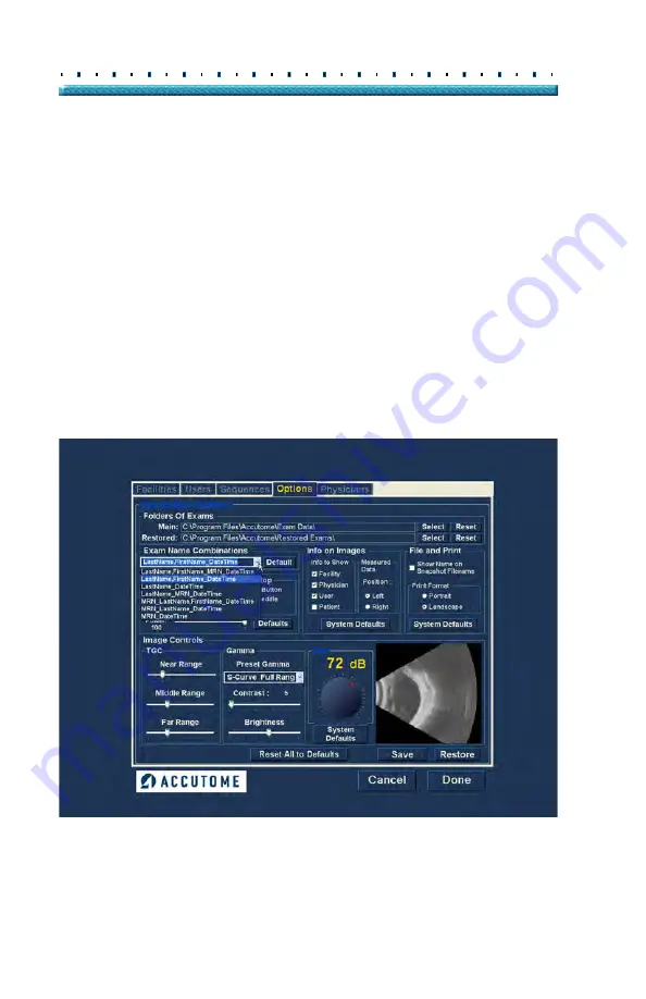 Accutome B-Scan Plus User Manual Download Page 88