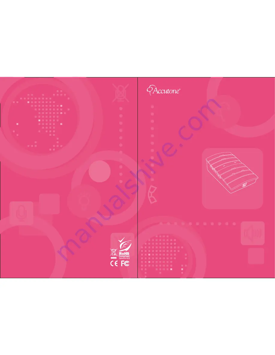 Accutone A20 OMEGA User Manual & Installation Manual Download Page 1