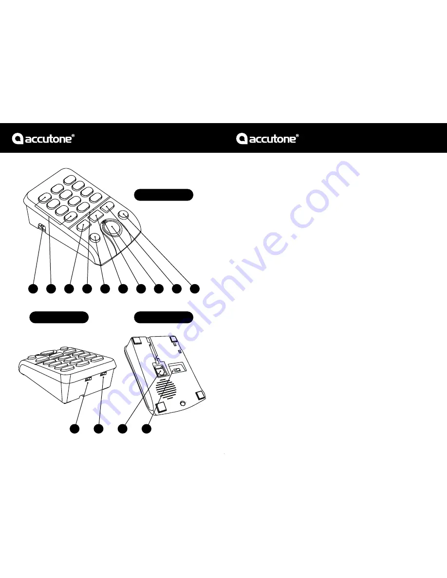 Accutone T3 Скачать руководство пользователя страница 3