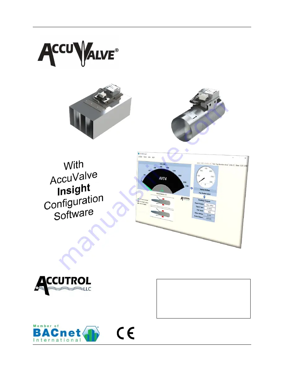 Accutrol AccuValve AVT4000 Series Скачать руководство пользователя страница 1