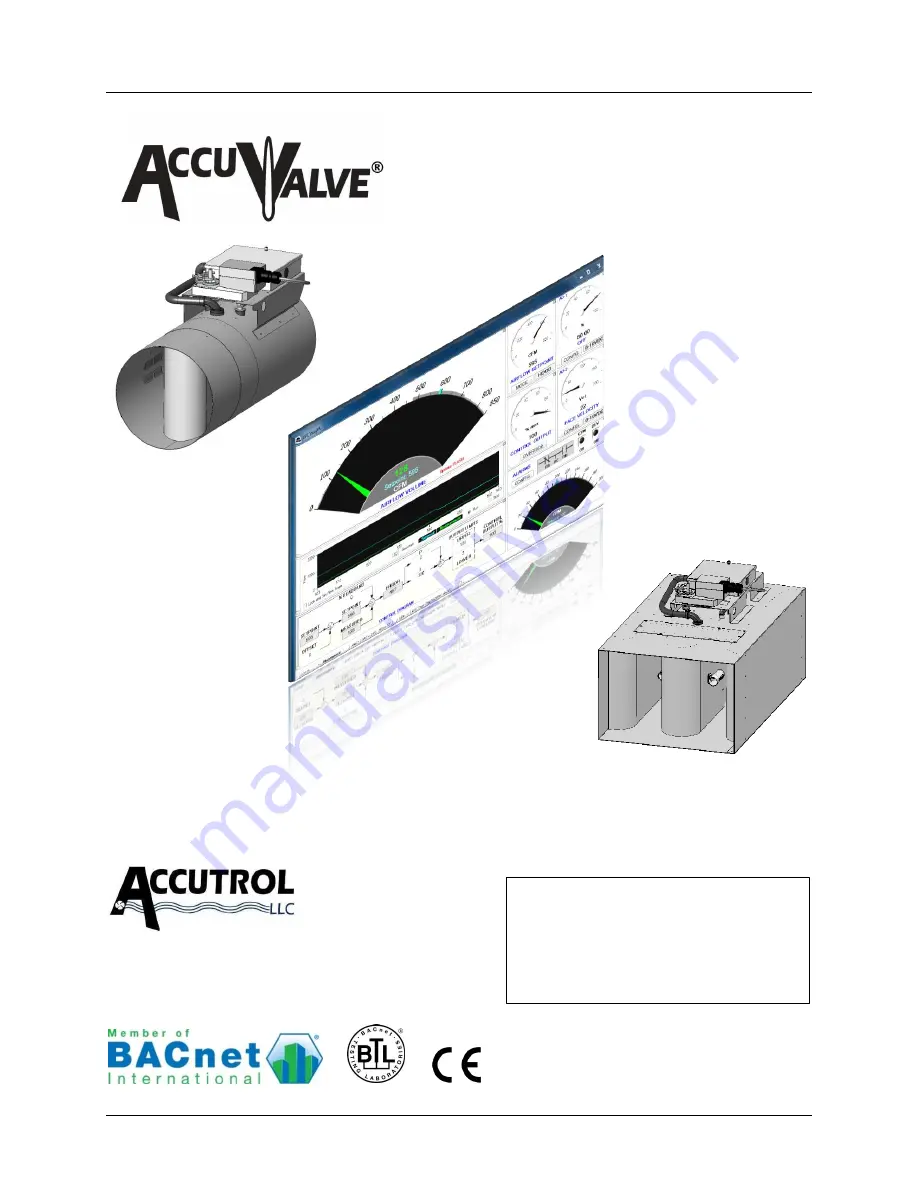 Accutrol AVC5000 Скачать руководство пользователя страница 1