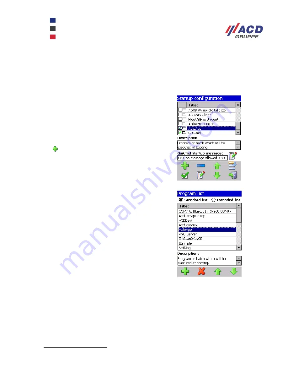 ACD GRUPPE M215SE Programming Instructions Manual Download Page 24