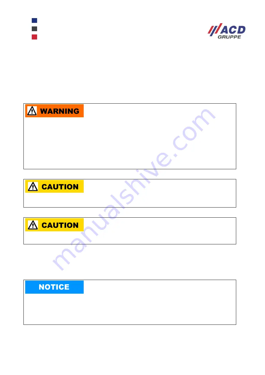 ACD GRUPPE PB300 Li-Ion Brief Overview Download Page 38