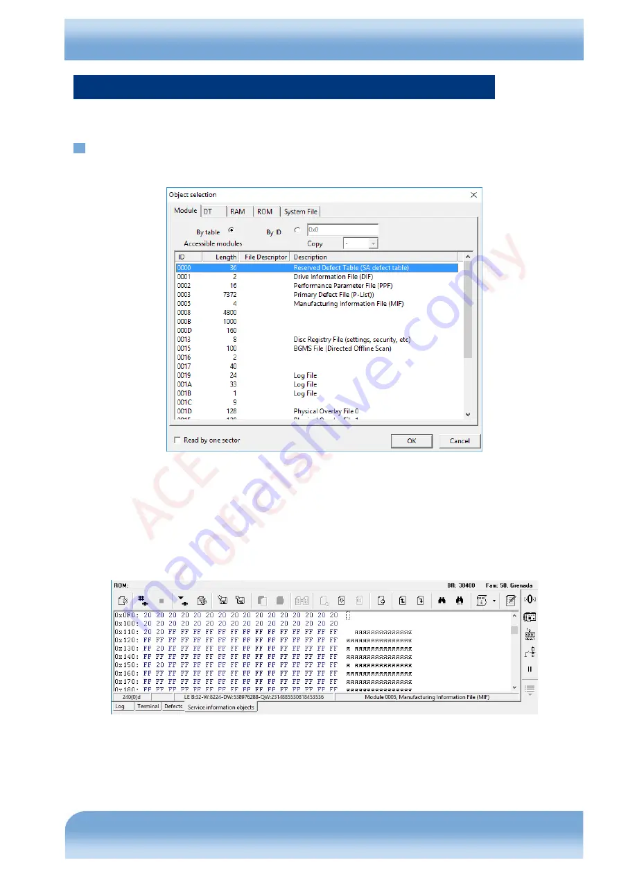 ACE Lab PC-3000 Express Manual Download Page 41