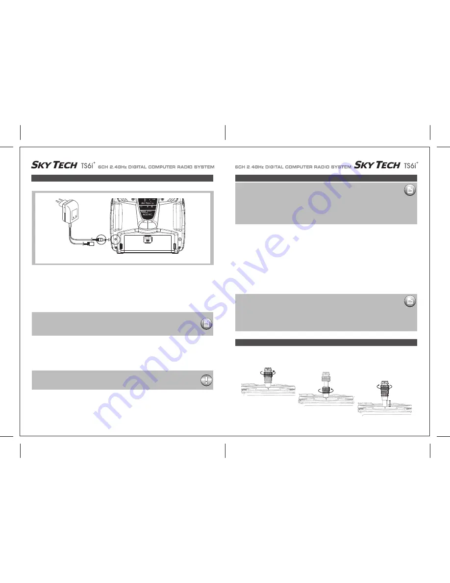 ACE RC sky tech TS6i+ Instruction Manual Download Page 4