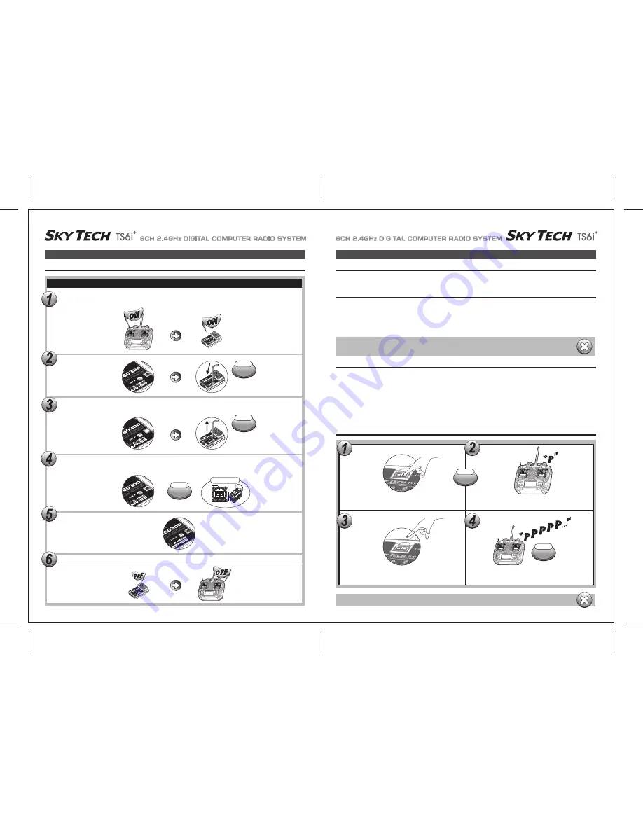 ACE RC sky tech TS6i+ Instruction Manual Download Page 10