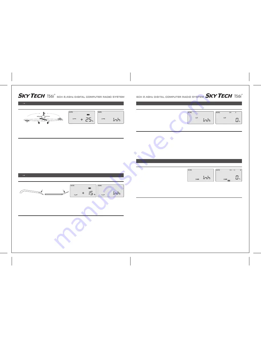 ACE RC sky tech TS6i+ Instruction Manual Download Page 18